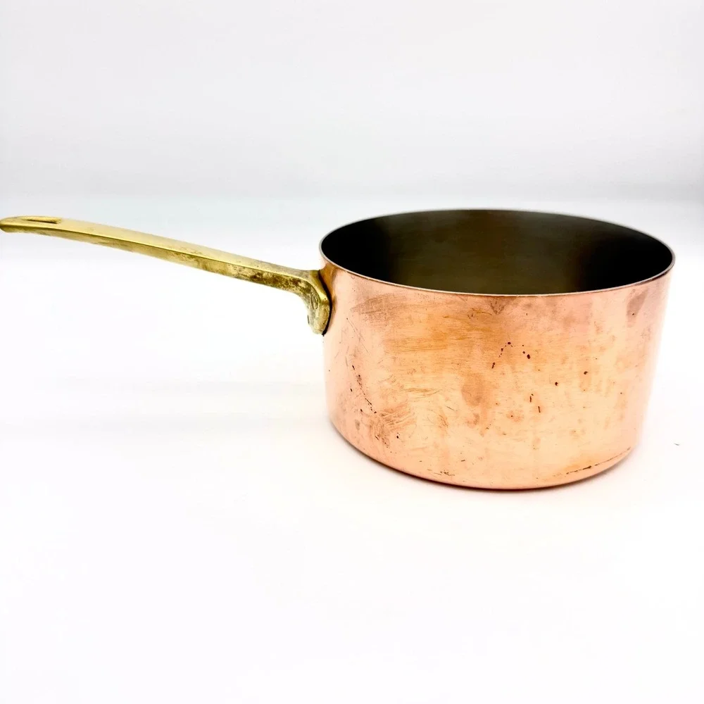Paul Revere‎ 1976 Limited Edition Copper Saucepan Pot With Lid Brass